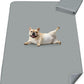 FXW Washable Pee Pads for Dogs, Puppy Pads with Super Absorbent, Specifically Designed for FXW Rollick/Homeplus 24inch 6 Panels Dog Playpen, 63" × 39" Rectangle, Gray, 1 Pack
