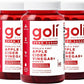 Goli Zero Sugar Apple Cider Vinegar Gummies - Vitamin B12, Probiotics to Address Bloating. No Artificial Sweeteners, No Sugar Alcohols. Vegan, Plant Based, Non-GMO, Gluten-Free & Gelatin Free. (3)