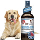 PetSilver Wound & Skin Spray - Dog Wound Spray, Hot Spot, Allergy Relief for Dogs, Itch Spray for Cats - Natural Skin Soother - Chelated Silver, Superior to Colloidal Silver - Made in USA - 4 fl oz