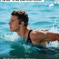 Swimming Waterproof Bone Conduction Headphones Bluetooth 5.3 lPX8 Underwater Waterproof Headphones for Swimming with 32GB MP3 Player Built in Earbuds for Sport Running Cycling Gym (Redblack)
