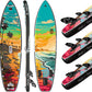 Novelty 11'6" x 35" Extra Wide SUP for Enhanced Stability - Inflatable Stand Up Paddle Board - Premium Paddle Board Kit for Adults & Youth - All Skill Levels - Includes SUP Accessories