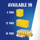 Red Bull Yellow Edition Energy Drink, Tropical, with 80mg Caffeine plus Taurine & B Vitamins, 8.4 Fl Oz, Pack of 4 Cans