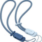 SURPHY 2 Pack Phone Lanyard for Cellphone Case, Phone Wrist Strap for Case, Cellphone Strap with 2-Color Braided, Charm Wrist Lanyard for Women and Men, Cloud Blue & Blue Jay