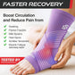 Sleeve Stars Ankle Brace for Women & Men, Ankle Wrap for Sprain, Compression Sleeve for Plantar Fasciitis Relief, Easy Customizable Support: w/ Removable Strap (Single/M:10"-12"/Light Purple)