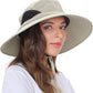 EINSKEY Wide Brim Sun Hat, UPF 50+ UV Protection Waterproof Packable Bucket Hat for Men & Women, Fishing Hiking Beach Garden