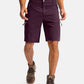 Pudolla Men's Hiking Cargo Shorts 9" Lightweight Outdoor Work Shorts for Men Travel Golf Camping Casual with 5 Zipper Pockets
