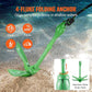VEVOR Kayak Anchor Kit, 3.5 lb Paddle Board Anchor Kit with 26.2 ft/8 m Rope and Buoy, Folding Small Boat Anchor with Storage Bag and Snap Hook, Kayak Accessories for Kayaks, Small Boats, Canoes