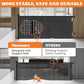 Upgrade Retractable Baby Gates, 35" Tall Extends up to 60" Wide, Mesh Dog Gate Indoor for Stairs, Outdoor Reinforced Pet Gate with Support Rods for Doorways Hallways Kitchen Bedroom, Black