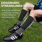 Soccer Shin Guards for Kids Youth Adults - Shin Pads and Sleeves with Optimized Insert Pocket for Boys Girls Men Women for Football Games - Protective Soccer Equipment
