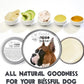 The Blissful Dog Show Boxer Nose Butter for Dry, Cracked Skin, Lick-Safe Dog Nose Balm with Moisturizing Shea Butter, Almond, Olive, and Essential Oils, Pet Supplies, Uncented, 8 oz.