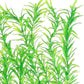 JIHAQUA Aquarium Decor Plastic Plants Extra Large 21 Inches Artificial Fish Tank Plants Tall Fish Tank Decorations (Green 2pcs)