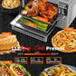 Nuwave Bravo XL Pro Air Fryer Toaster Oven with Grill Combo, 2025 New Ultra-Fast Convection System, 35% Crispier, 2X More Even, 142 Presets, 50-500F, Smarter Probe, PFAS Free, 30QT, Stainless Steel