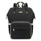 Diaper Bag Backpack, Diaper Bags for Baby Girls Boys, Baby Bags for Moms Dads, Nappy Changing Bag with Insulated Pockets,Multi-functional Waterproof Backpack with Stroller straps-Black