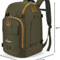 Unigear Ski Boot Backpack, 50L Travel Pack for Helmet, Goggles, Gloves, Skis, Snowboard & Accessories (Olive Green)