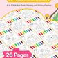 TECJOE Paint with Water Coloring Books for Toddlers, A to Z 26 Pages Animal Watercolor Paint Set with 3 Brushes, Mess Free Painting Activity for Kids Ages 4 5 6 7 8, Christmas Gifts Arts & Crafts Toy