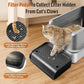 Cat Litter Box Step, Cat Litter Box Ramp Mat with Filter Function for Self-Cleaning Cat Litter Box, Easy to Clean, Cat Pedal Step Stool Ideal for Kitten & Elderly Cats (Black)