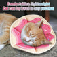 Cat Cone Collar Soft, Adjustable Cat Recovery Collar to Stop Licking After Surgery Protective E Collar for Cats Small Dogs, Dounut S