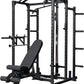 REP Fitness PR-1100 Power Rack - 700 lbs Rated Lifting Cage for Weight Training