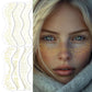 Glitter Freckles,Glitter Freckles Face Tattoo,Gold Freckles,Sparkle Freckles,Face Glitter Makeup Patches,6pcs