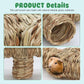 BWOGUE Hamster Grass Tunnel Toy Nature's Hideaway Guinea Pig Tunnels and Tubes Toys for Rats,Syrian Hamster,Ferrets,Guinea Pig,Chinchilla Hedgehog and Bunny
