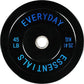 2-Inch Olympic Bumper Plates, Perfect Weight Plates for Weightlifting and Strength Training, Multiple Weights Available