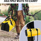 Haimont Waterproof Duffel Bag Roll-top Dry Duffel Bag with Quick-fixed Straps for Motorcycling, Rafting, Boating, SUP, Kayaking, Travel, 50L/70L