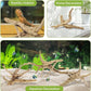 Tfwadmx Natural Driftwood for Aquarium, 6-8" 4 Pcs Wood Aquarium Decorations Fish Tank Log Reptile Tree Branches, Assorted Spider Wood Branch