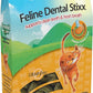 Emerald Pet Feline Dental Stixx — Tasty and Crunchy Cat Dental Sticks with Pumpkin for Digestive Health — Natural Grain Free Dental Treats for Clean Cat Teeth and Fresh Breath — Chicken Stixx, 3.6 oz
