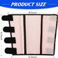8 Pcs Mesh Fly Boots for Horse Breathable Mesh Horse Boots Protective Horse Leg Wraps Horse Leggings for Preventing Flies and Mosquitoes Bites (Light Pink, Dark Pink)
