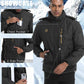 WENRONSTA Men's Ski Snow Jacket Winter Coat Warm Waterproof Windbreaker Mountain Snowboarding Hooded Hiking Traval