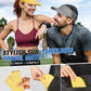 GXCROR Sports Sun Visor Hat Men Women, Lightweight Breathable Quick Dry Sports Sun Hat for Running Golf Tennis