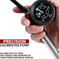BV Mini Bike Pump Portable Frame Pump, Shock Pump for Bike Shock, Air Ball Pump Inflator with Ball Pump Needles, Mini Pump Fits Presta & Schrader- Smart Valve