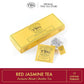 TWG Tea | Red Jasmine Tea | Rooibos Tea | Jasmine Flower | 15 Hand Sewn Cotton Teabags | Gift Set