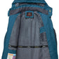 Men's Winter Ski Jacket Warm Waterproof Fleece Liner Snow Coat Hooded Windproof Mountain Raincoat