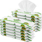 Pogi’s Dog Wipes Travel Packs – Hypoallergenic Pet Wipes for Paws, Body & Butt – Cleaning & Hydrating, Green Tea Scent, 240-Count
