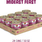 Weruva Classic Cat Food, Mideast Feast with Grilled Tilapia in Gravy, 3oz Can (Pack of 24)