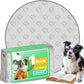 FXW Washable Pee Pads for Dogs, Puppy Pads with Super Absorbent, Specifically Designed for Whelping Box, 47" Round, Khaki, 1 Pack