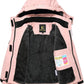 Keevoom Girl's Ski Jacket Winter Warm Thick Snow Coat Windproof Kids Outdoor Hooded Jackets