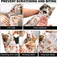 27.6" Cat Grooming Wrap, Self Adhesive Cat Wrap for Cutting Nails, Anti-Escape Calming Cat Swaddle Wrap for Medicine Ear Cleaning, Cow Anti-Scratch Cats Burrito Restraint Blanket, Practical Pet Tool