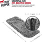 Tuff Pupper Quick Dry Towel for Dogs | Ultra Absorbent Microfiber Shammy | Extra Large 35x15 Size Dog Bath Towel | Comfortable Hand Pockets | Indoor Outdoor Use | Durable Material | Machine Washable