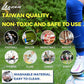 LEZER 6 Inch 8 Inch Flat Cones, Spot Markers, Soccer Cones, Field Court Markers, Sit Spots, Flat Discs, Soccer Training Equipment, Agility Practice, Football, Made in Taiwan