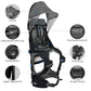 WIPHA Hiking Backpack Carrier, Lightweight Toddler Shoulder Carrier with Sun Shade, Saddle Toddler Backpack for Kids 6 Months to 4 Years Old
