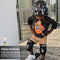 Simply Kids Knee and Elbow Pads with Wrist Guards, HardSoft Pad Tech. - CPSIA Certified Protective Gear Set - Inline Roller Skate Skateboard Bike Knee Pads for Kids Child Girls Boys Toddler Youth