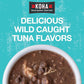 KOHA Poké Bowl Cat Variety Pack, Wet Cat Food in Gravy - 7 Flavors - Tuna Combinations of Salmon, Chicken, Lamb, Duck, Shrimp, and More - 3 oz Pouches, Pack of 12