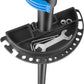 Pro Stand Plus Bike Rack - Heavy-Duty Telescoping Bicycle Stand with Tool Tray, Rotating Clamps, and Adjustable Handlebar Rod by RAD Cycle (Black)
