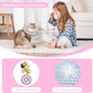 Lightweight Cat Cone Collar Soft, Soft Comfortable Cat Recovery Collar After Surgery, Elizabethan E Collar for Cats, Cone for Cats to Stop Licking (Pale Pink, Medium)