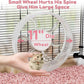 3-Tier Glass Hamster Tank, Large Hamster Cage Habitat with 11inch Big Running Wheel for Rat, Mouse, Gerbil, Syrian Hamster, 370 SQ INCHES