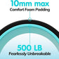 3 Pack Back Roller- Yoga Wheel for Back Pain Reliefn & Stretching, Back Wheel for Deep Tissue Massage, Foam Roller for Physical Therapy & Exercise