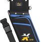 SUNYA X510 Field & Competition Hip Arrow Quiver | 3-Slot Noise-Free Archery Quiver with Sturdy Storage System (42x18cm)