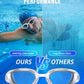 Swim Goggles, Unisex Adult Swimming Goggles Anti Fog Anti UV No Leakage Wide View for Men Women Youth